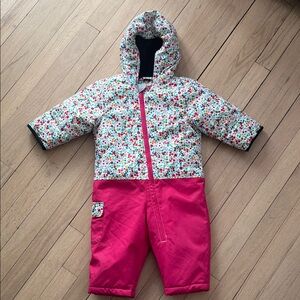 Roxy Multicolor Floral Snowsuit